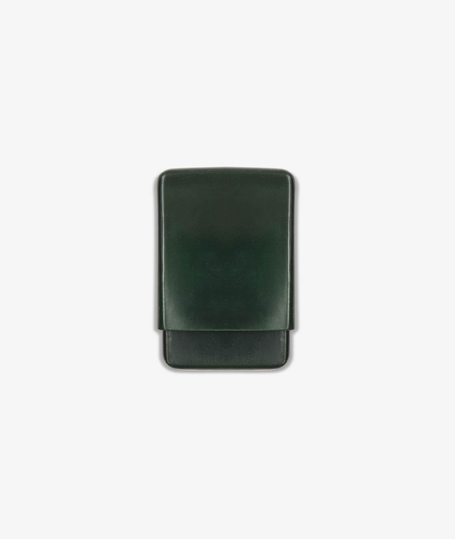 Shop Larusmiani Cardholder Wallet In Darkgreen