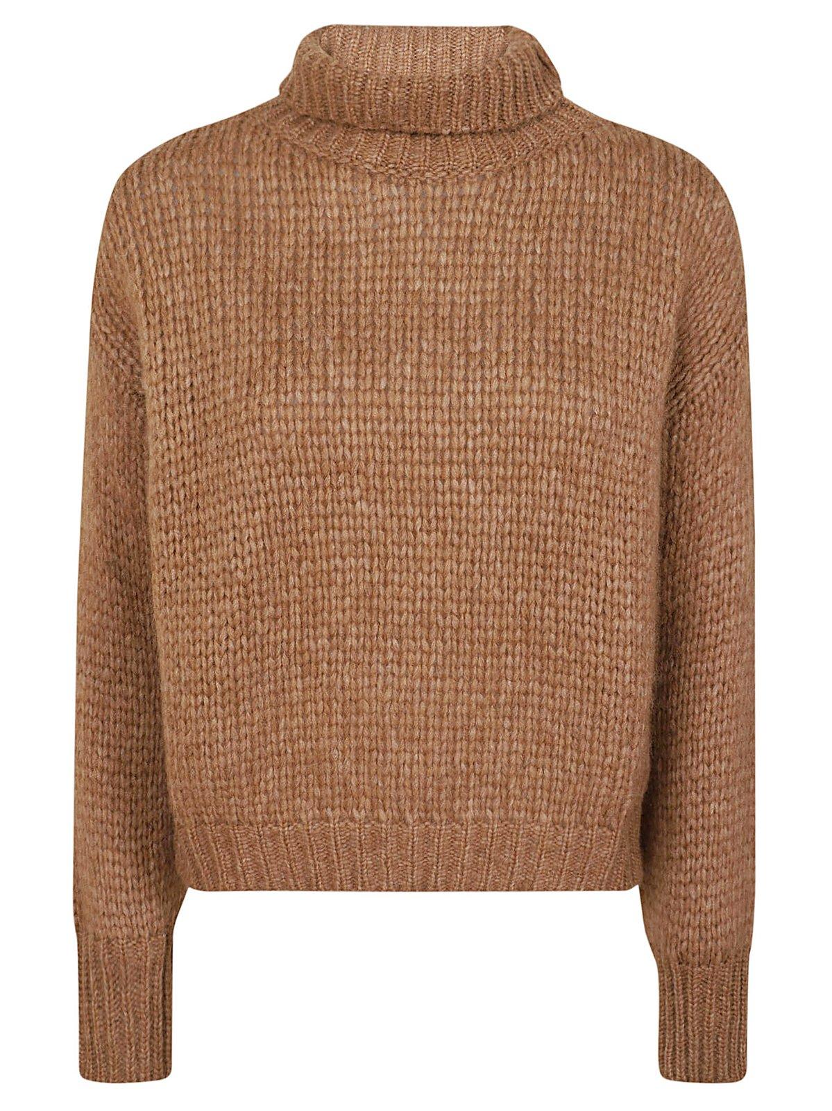 Turtleneck Knit Sweater