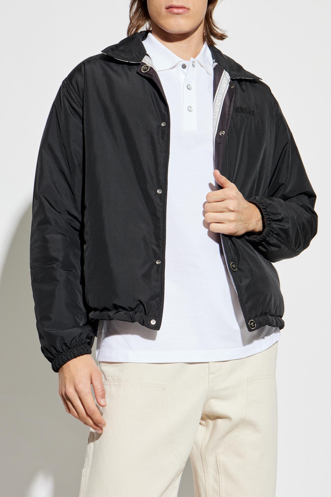 Versace Reversible Jacket In Multi