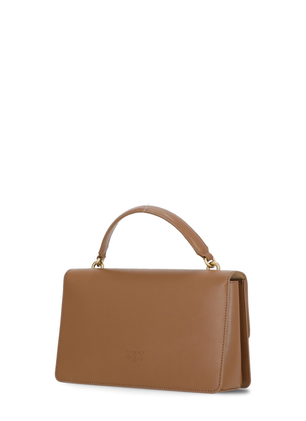 Shop Pinko Classic Love One Light Bag In Brown