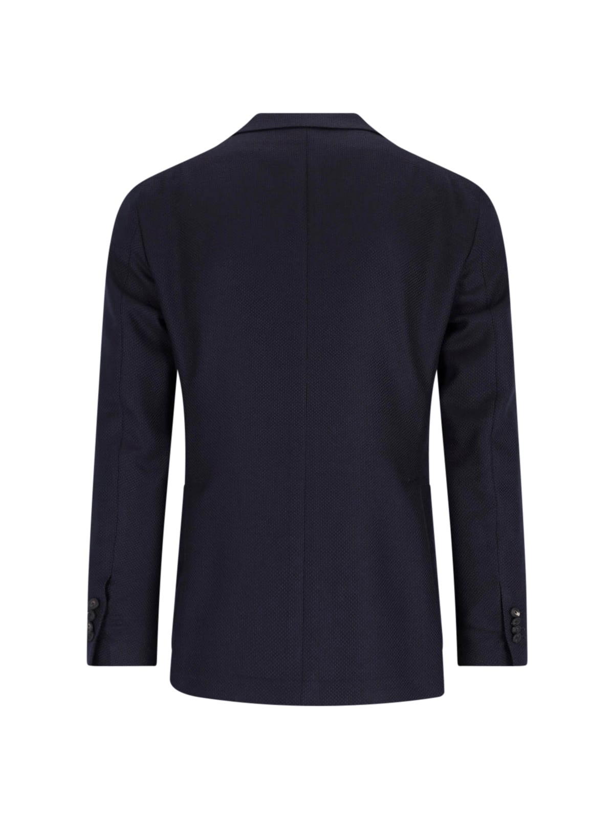 Tagliatore Double-breasted Tailored Jacket Flap Pockets In Blue