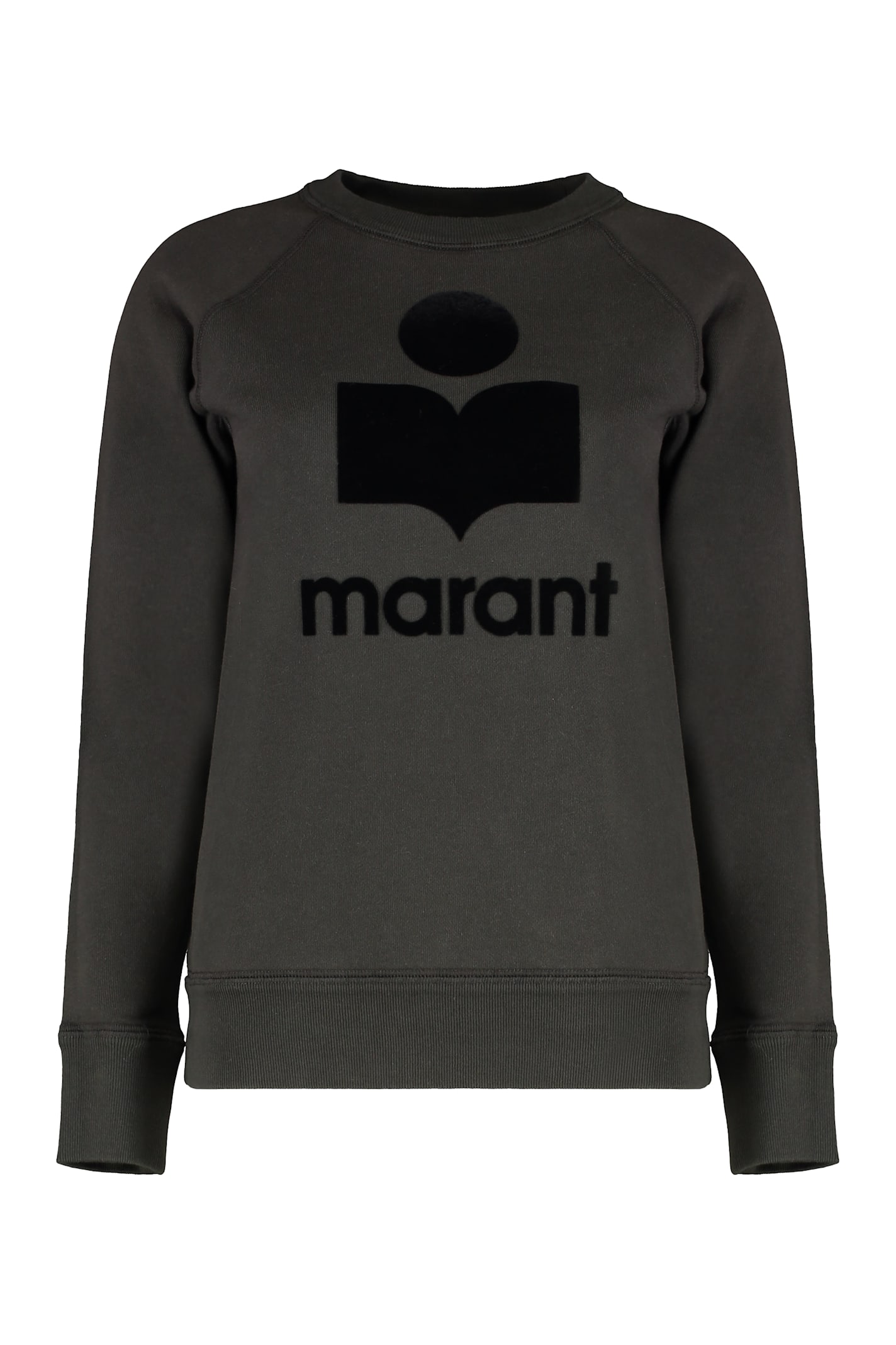 Isabel Marant Étoile Isabel Marant Etoile Slate Cotton Blend Millyny Sweatshirt In Black