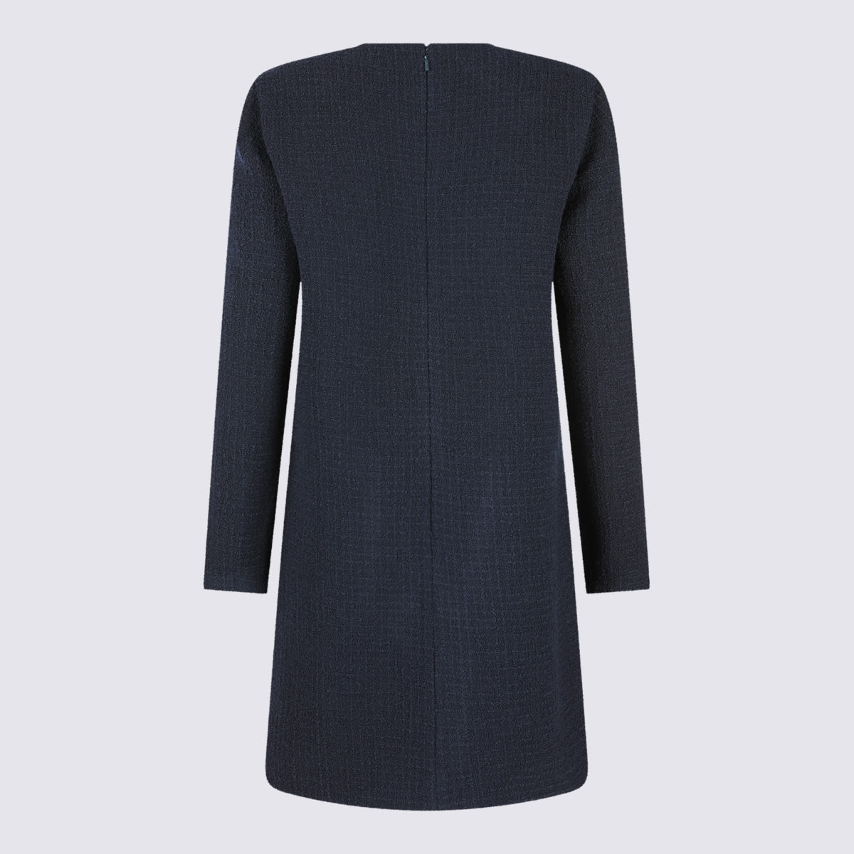 Shop Gucci Dark Blue Wool Dress