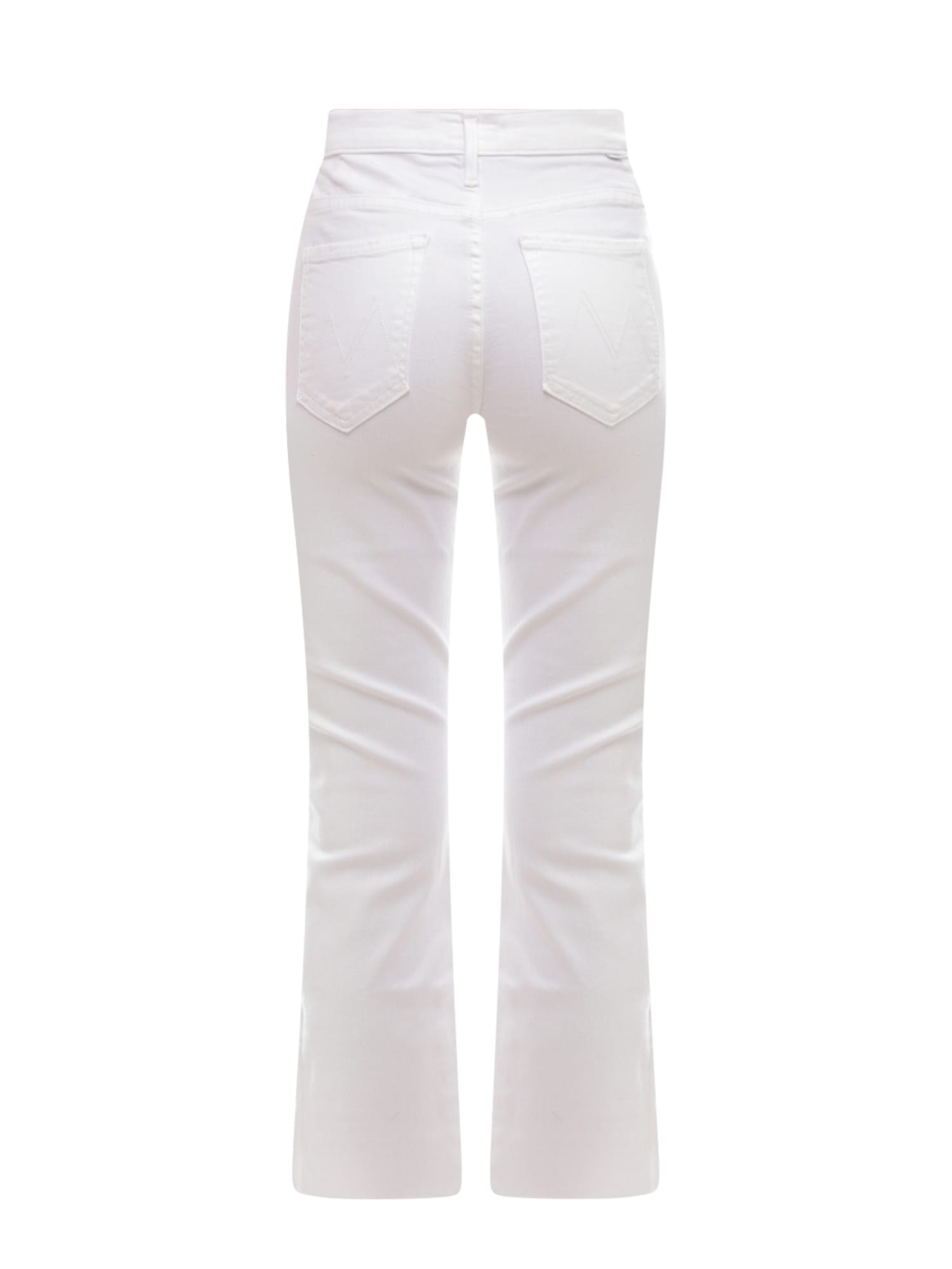 MOTHER THE INSIDER CROP STEP FRAY TROUSER