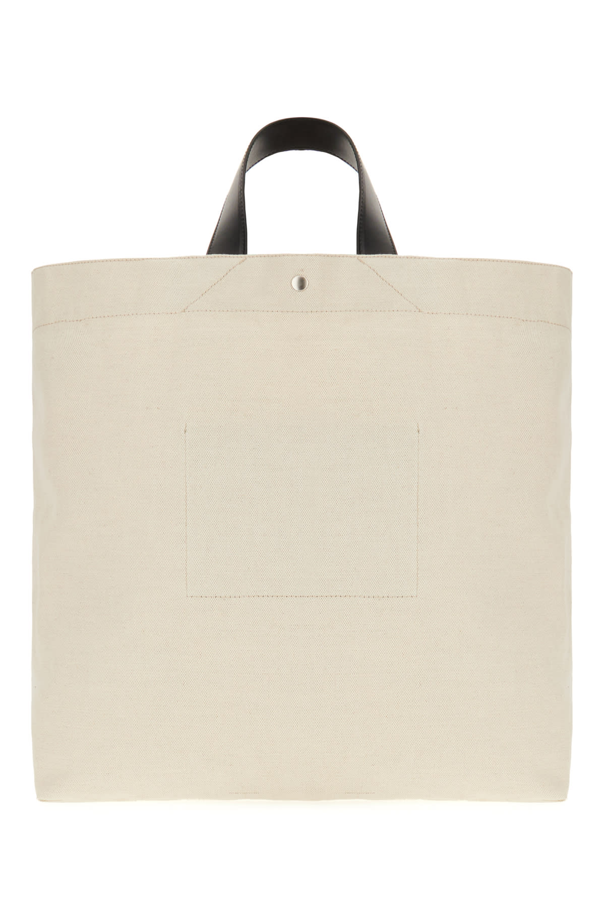 Shop Jil Sander Sand Canvas Shopping Bag In 280