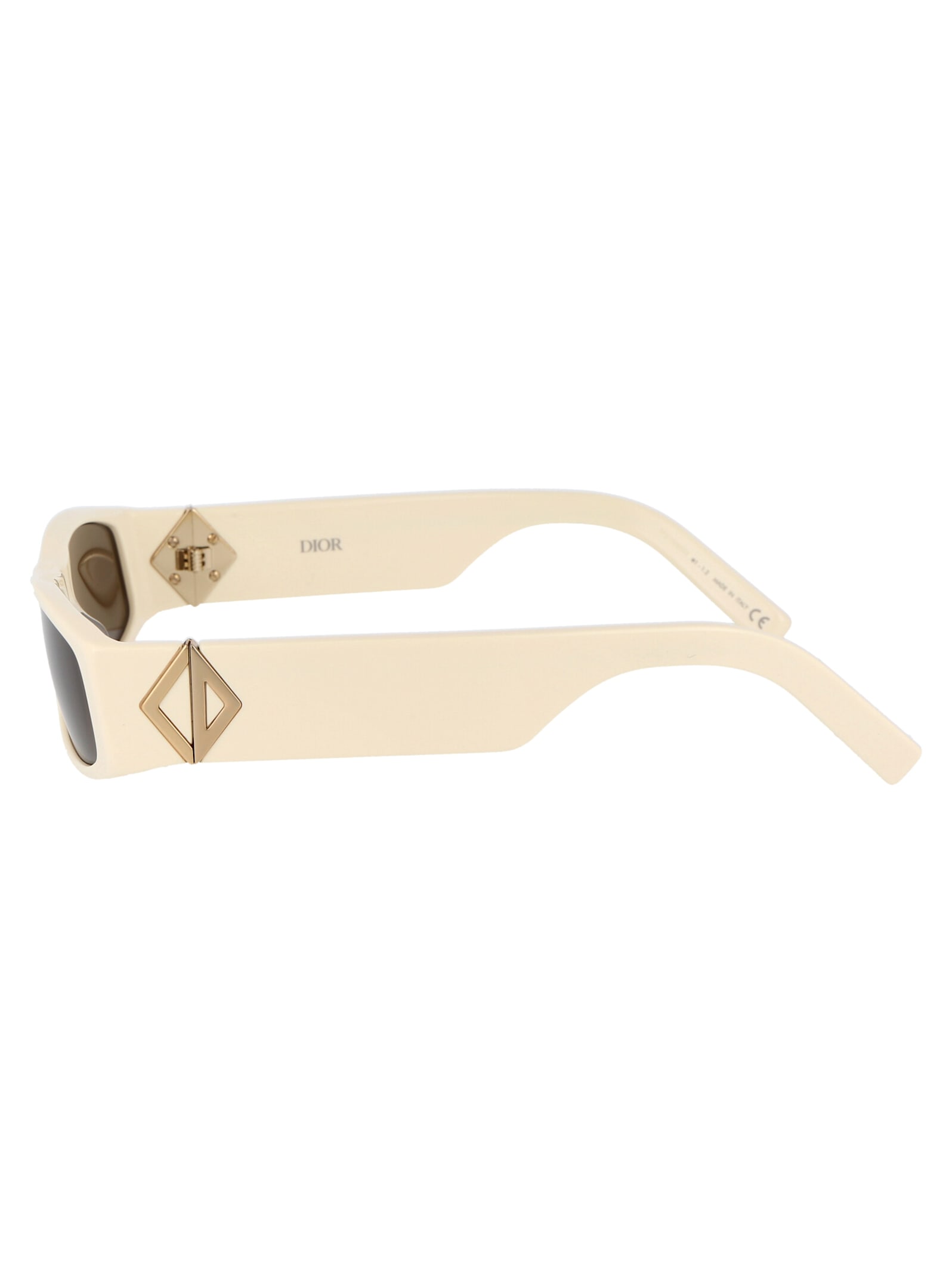 Shop Dior Cd Diamond Cactus Ja Sunglasses In 50f0 White / Brown