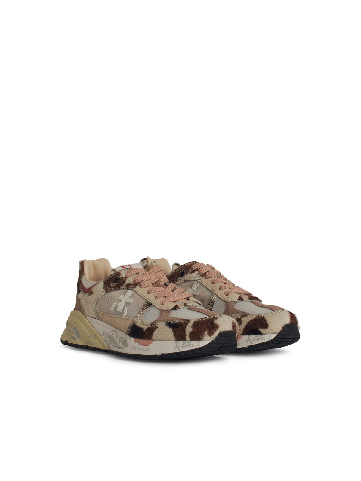 Premiata Mased Multicolor Leather Blend Sneakers