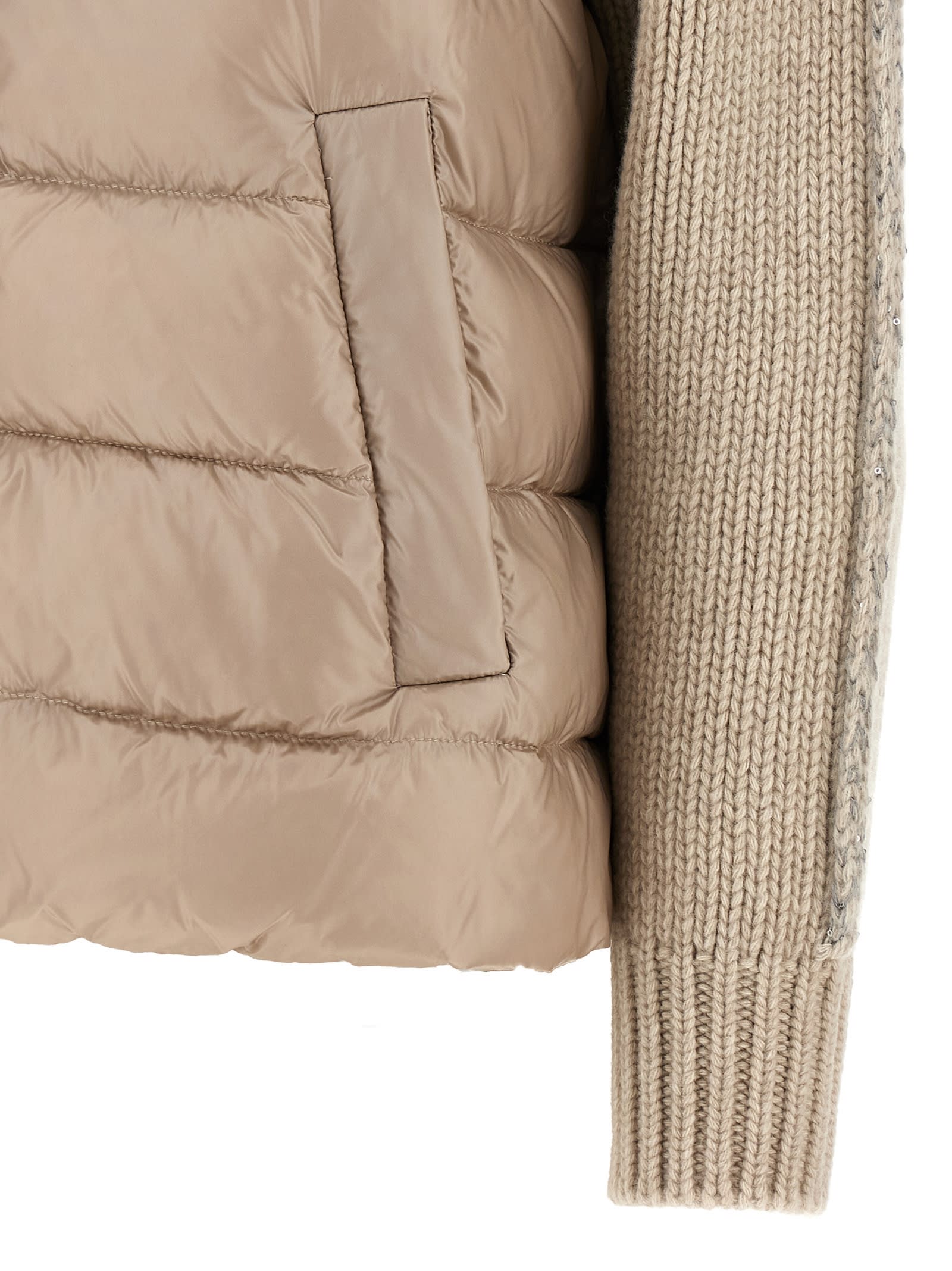 Herno Resort Down Jacket In Brown