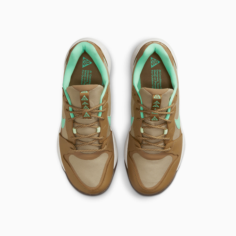 Shop Nike Acg Lowcate Sneakers Dx2256-200 In Brown