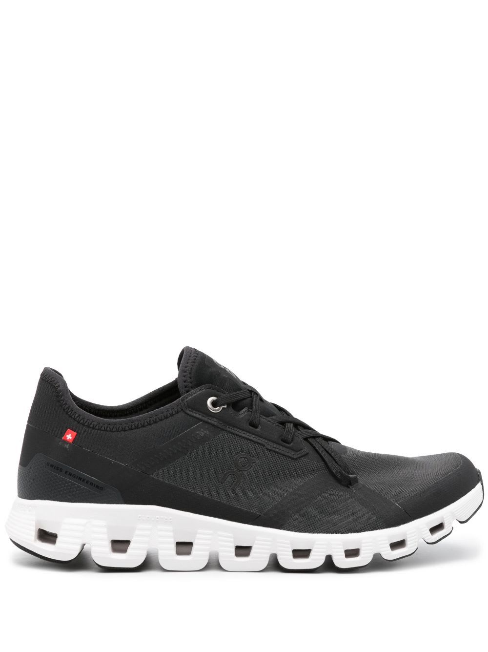 Shop On Cloud X 3 Ad Sneakers In Black White