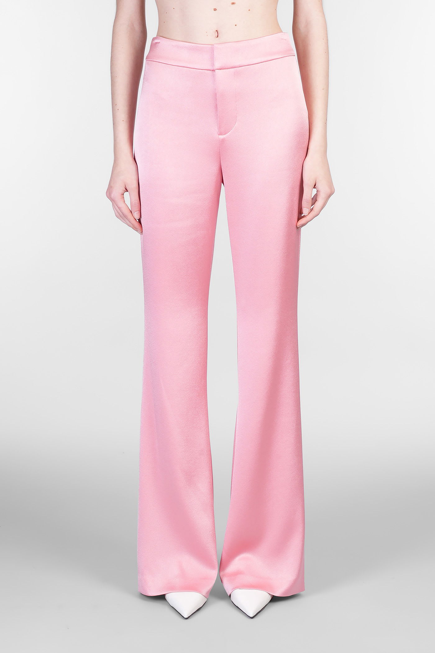Deanna Pants In Rose-pink Triacetate
