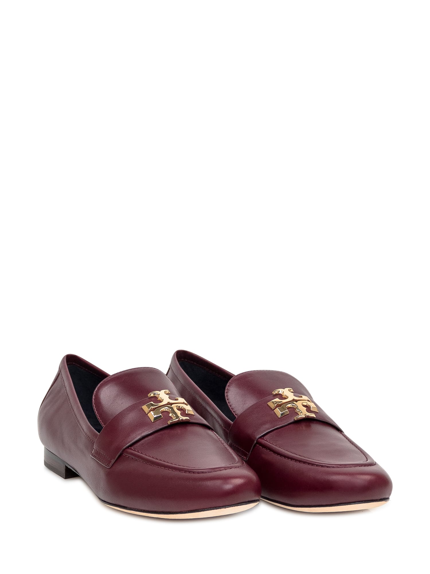 Shop Tory Burch Eleanor Loafer In Dark Carmine