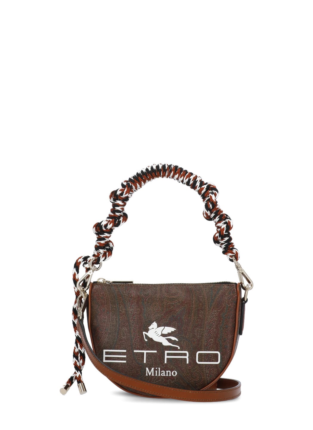 Etro Mini Shoulder Bag With Paisley Pattern