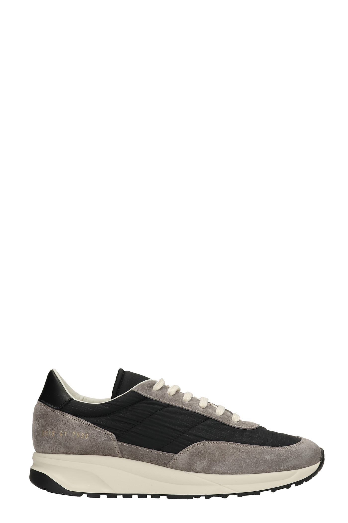 Common Projects Track Sneakers In Black Nylon
