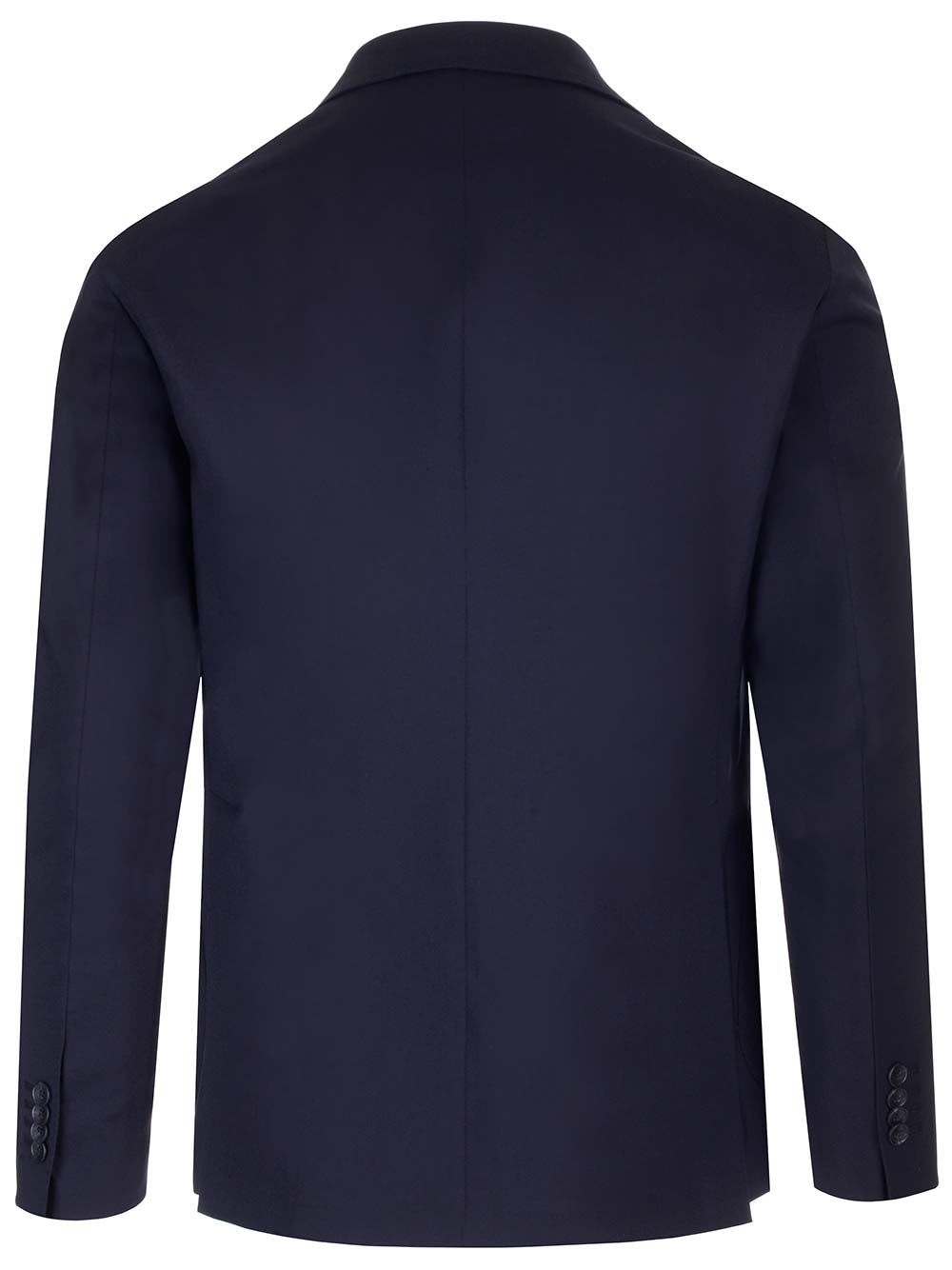 Shop Tagliatore Montecarlo Jacket In Blue