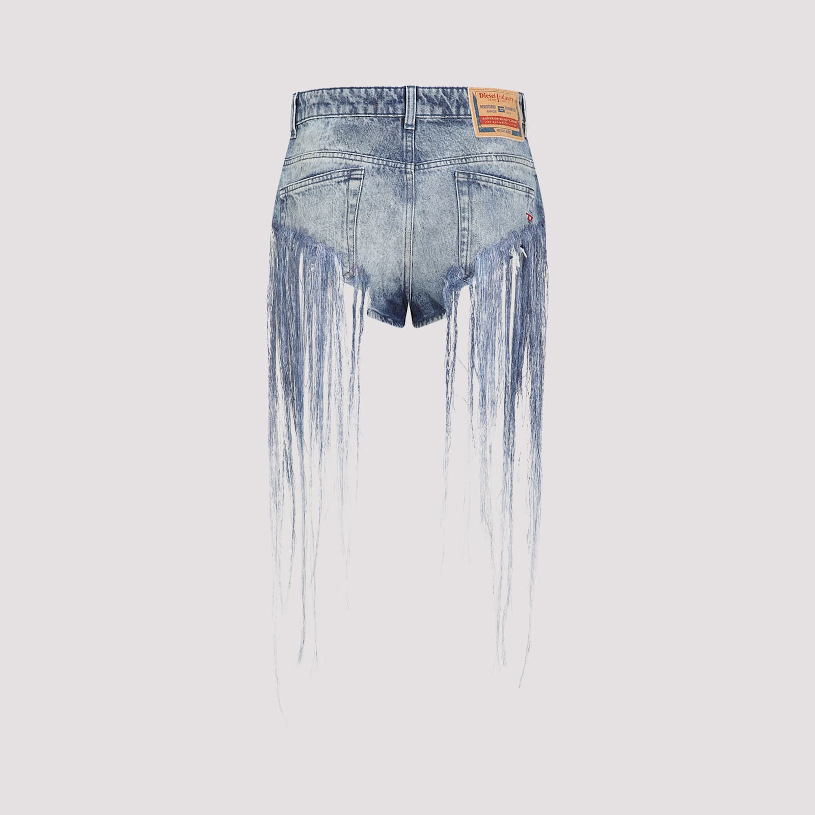 Shop Diesel De-jizz-fsg Shorts In Blue