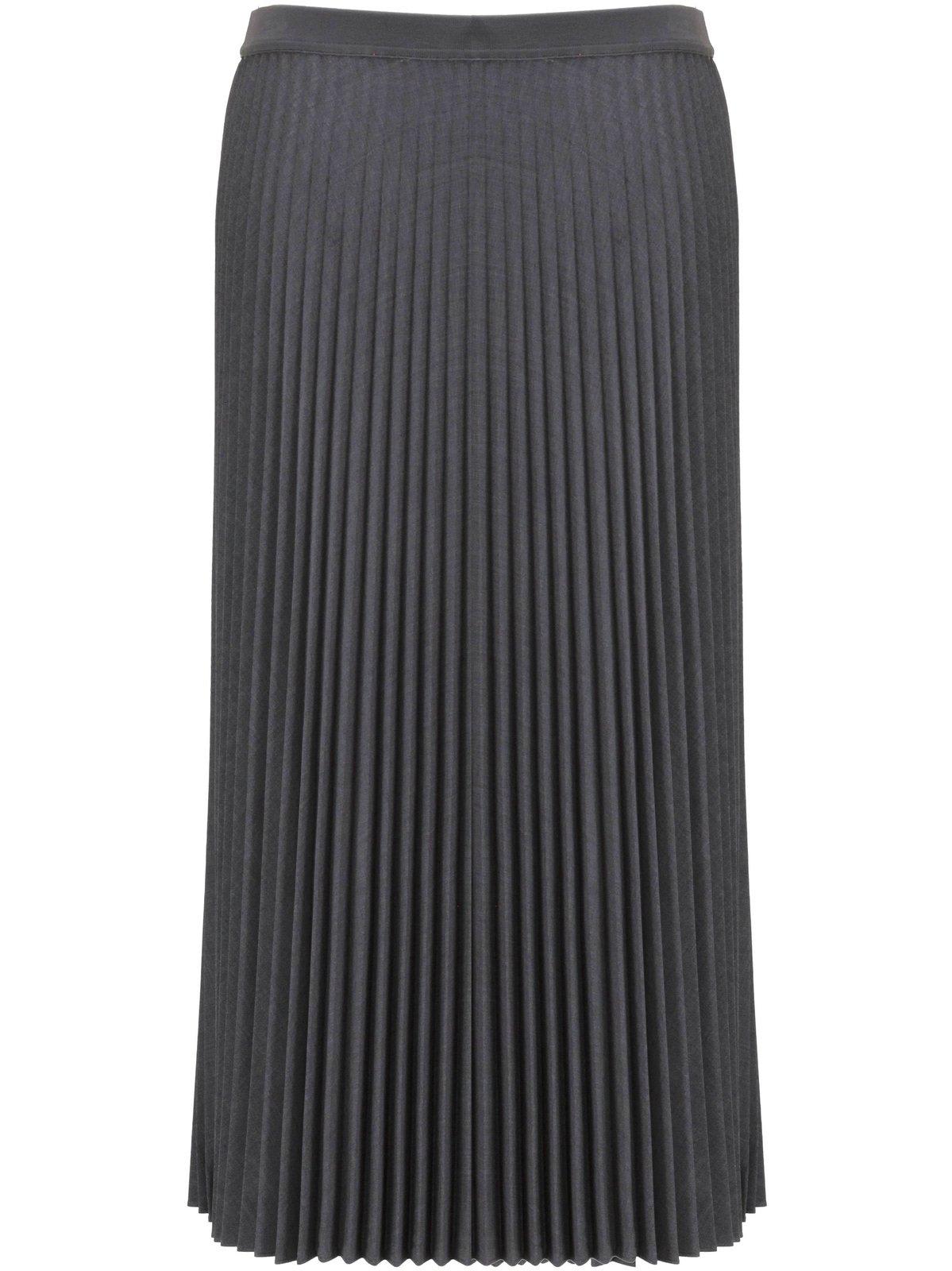 Pleated Midi Skirt