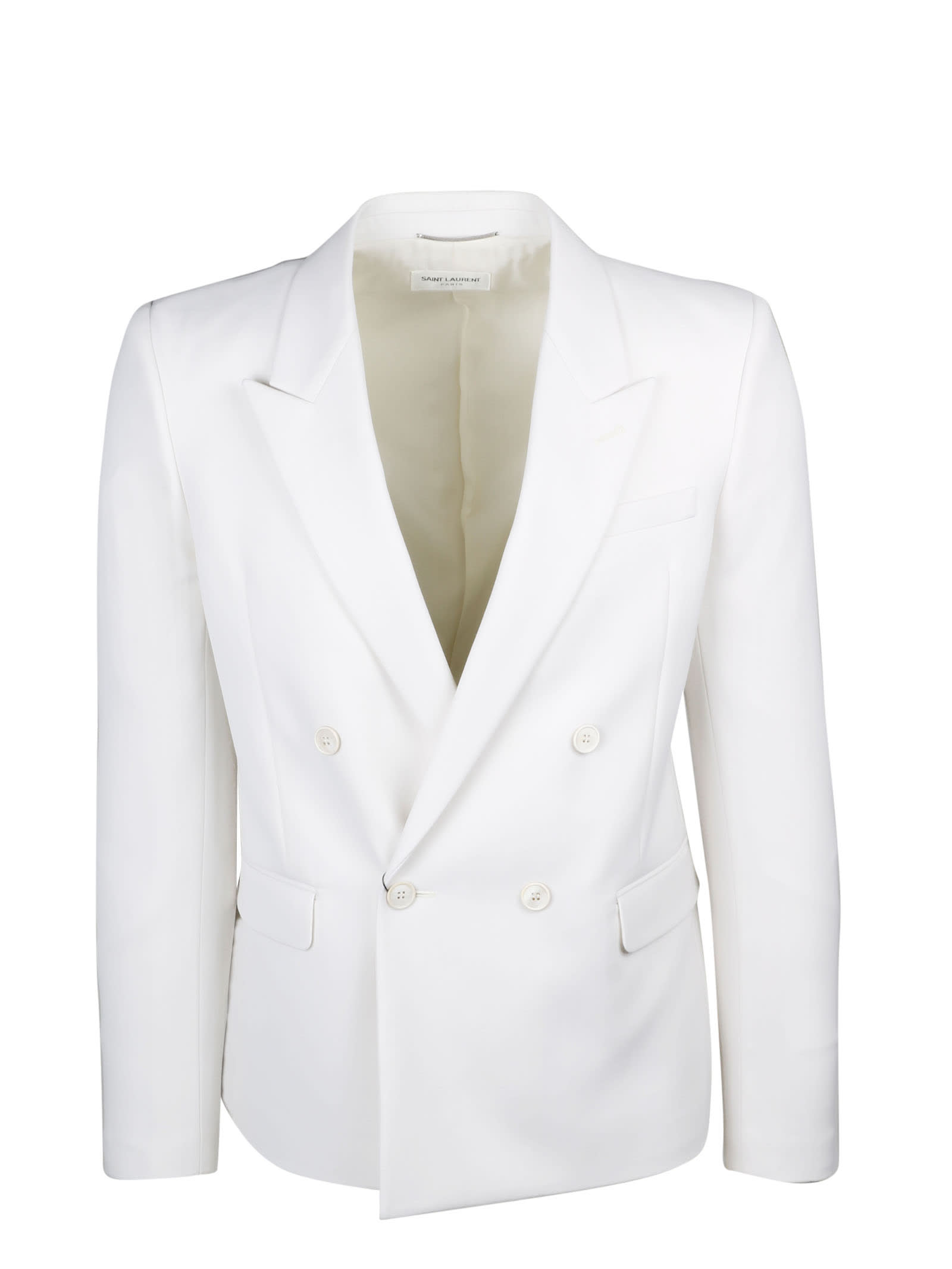 SAINT LAURENT DOUBLE-BREASTED TAILORED JACKET,11275468