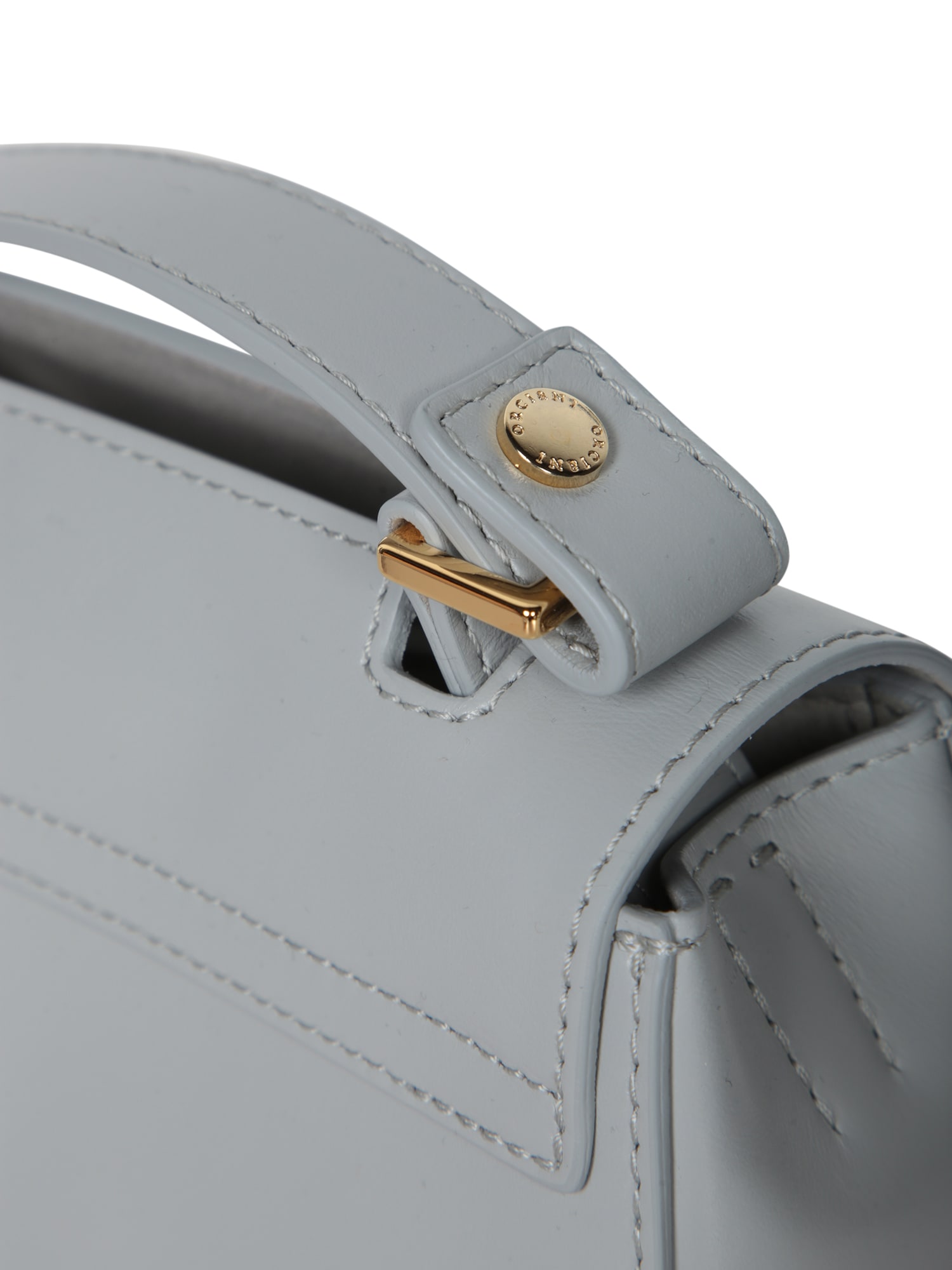 Orciani Sveva Mini Vanity Light Blue Bag