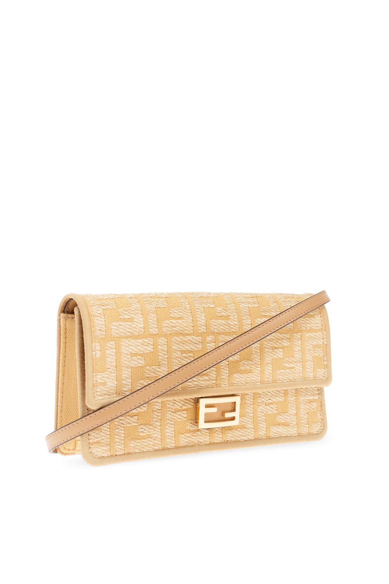 Fendi Wallet On A Chain In Brown