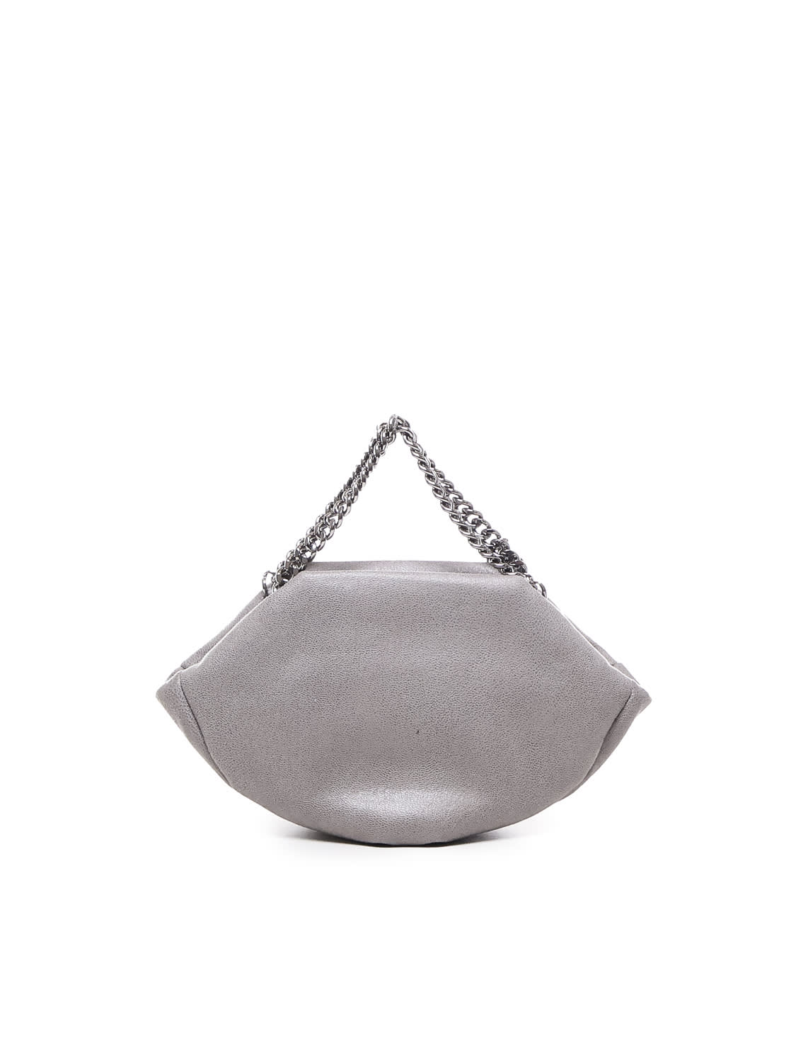 Stella Mccartney Soft Eco Shaggy Dear Crossbody Bag In Grey