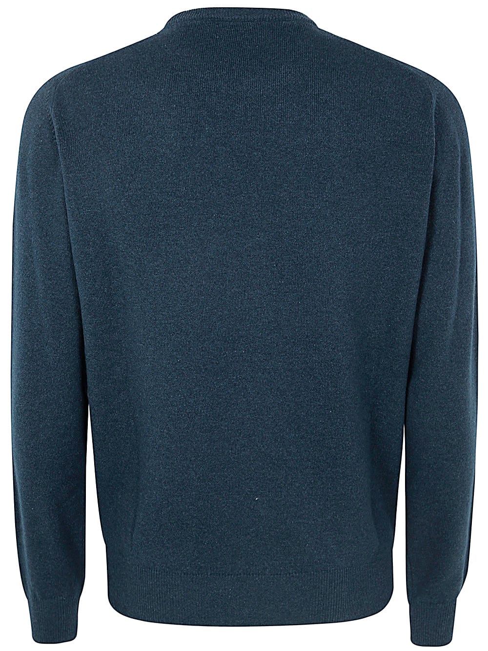 Shop Filippo De Laurentiis Long Sleeves Round Neck In Green