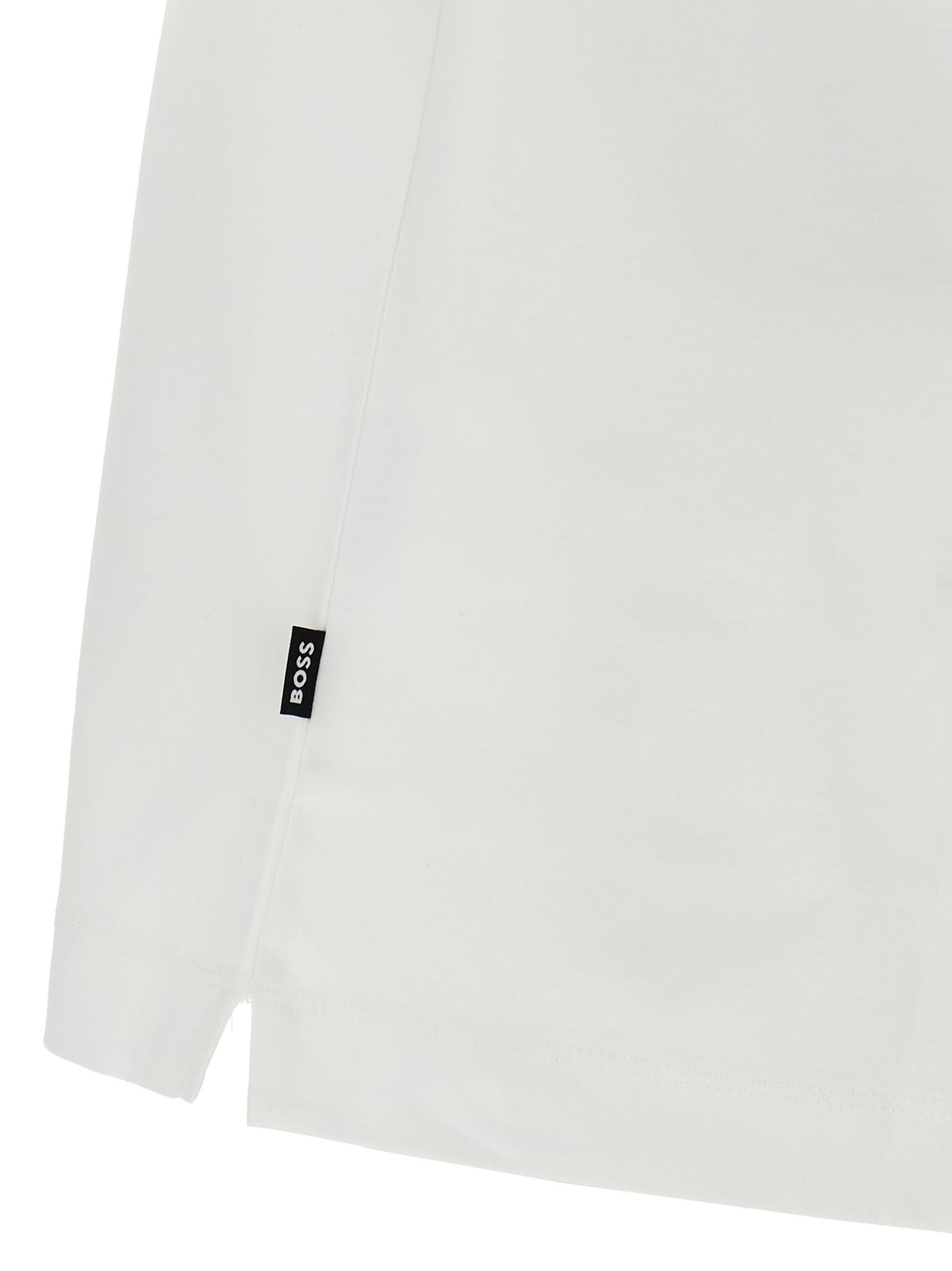 Hugo Boss Graphic-print T-shirt In White
