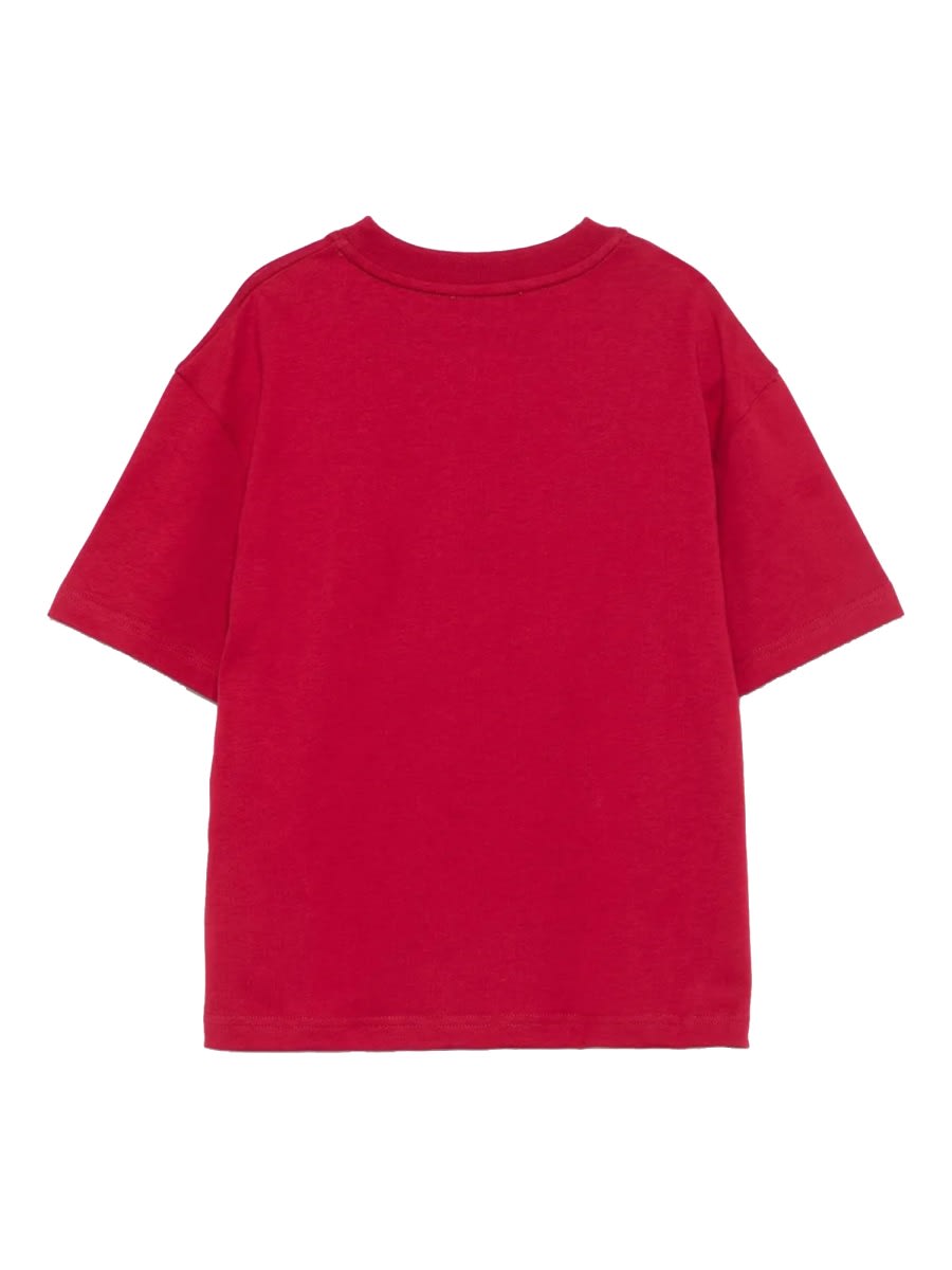 Lanvin T-shirt With Logo In Red