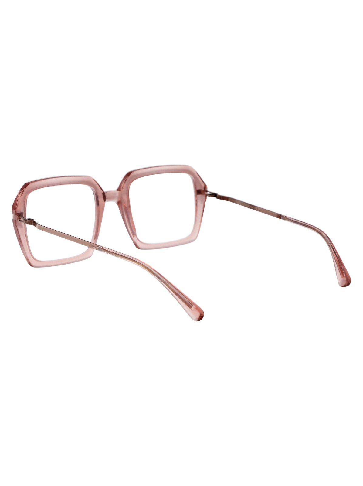 Mykita Vanilla Square Frame Glasses In 898