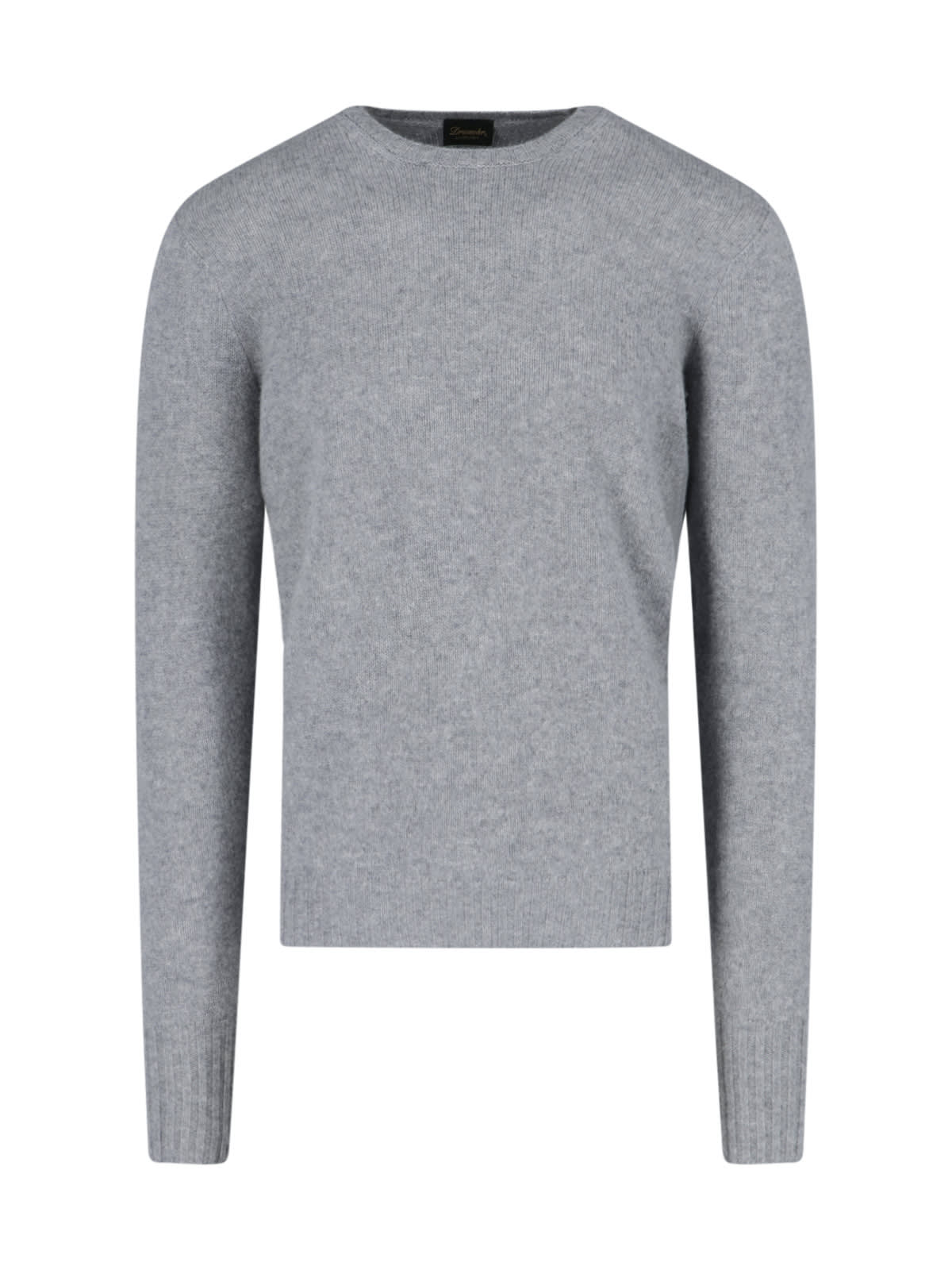Shop Drumohr Classic Sweater In Gray