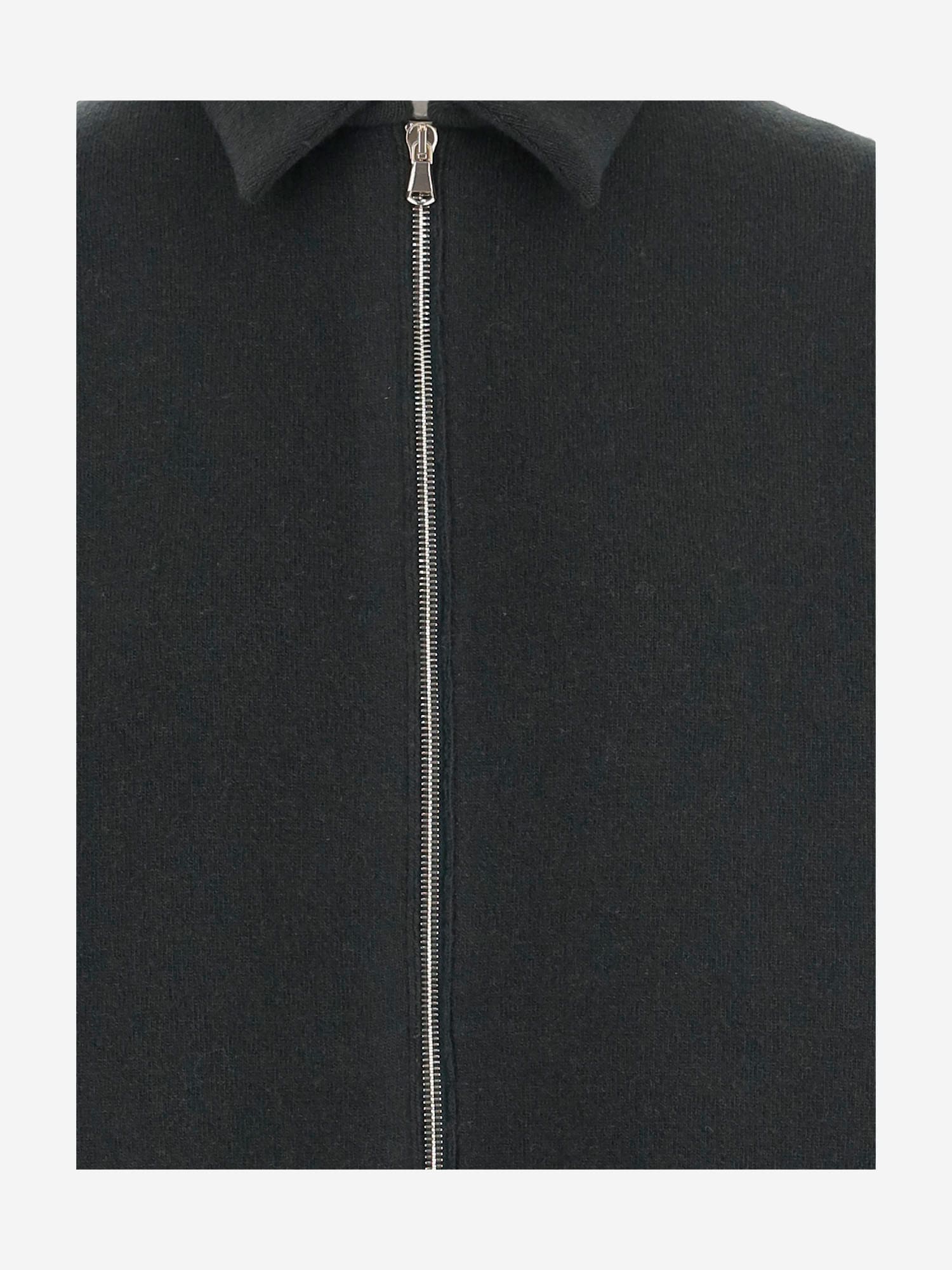 Bruno Manetti Wool Blend Jacket In Green