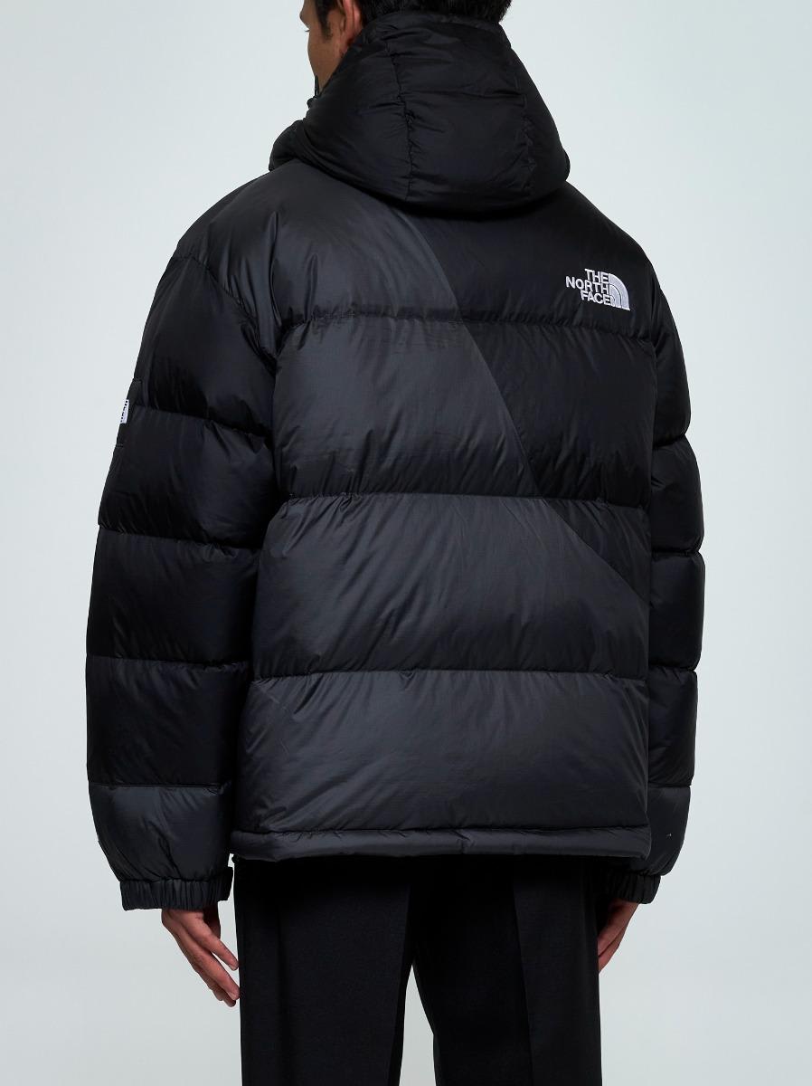 Shop The North Face Tnf X Yinka Ilori Quilted Nylon Down Puffer Jacket In Tnf Black/asphalt Grey