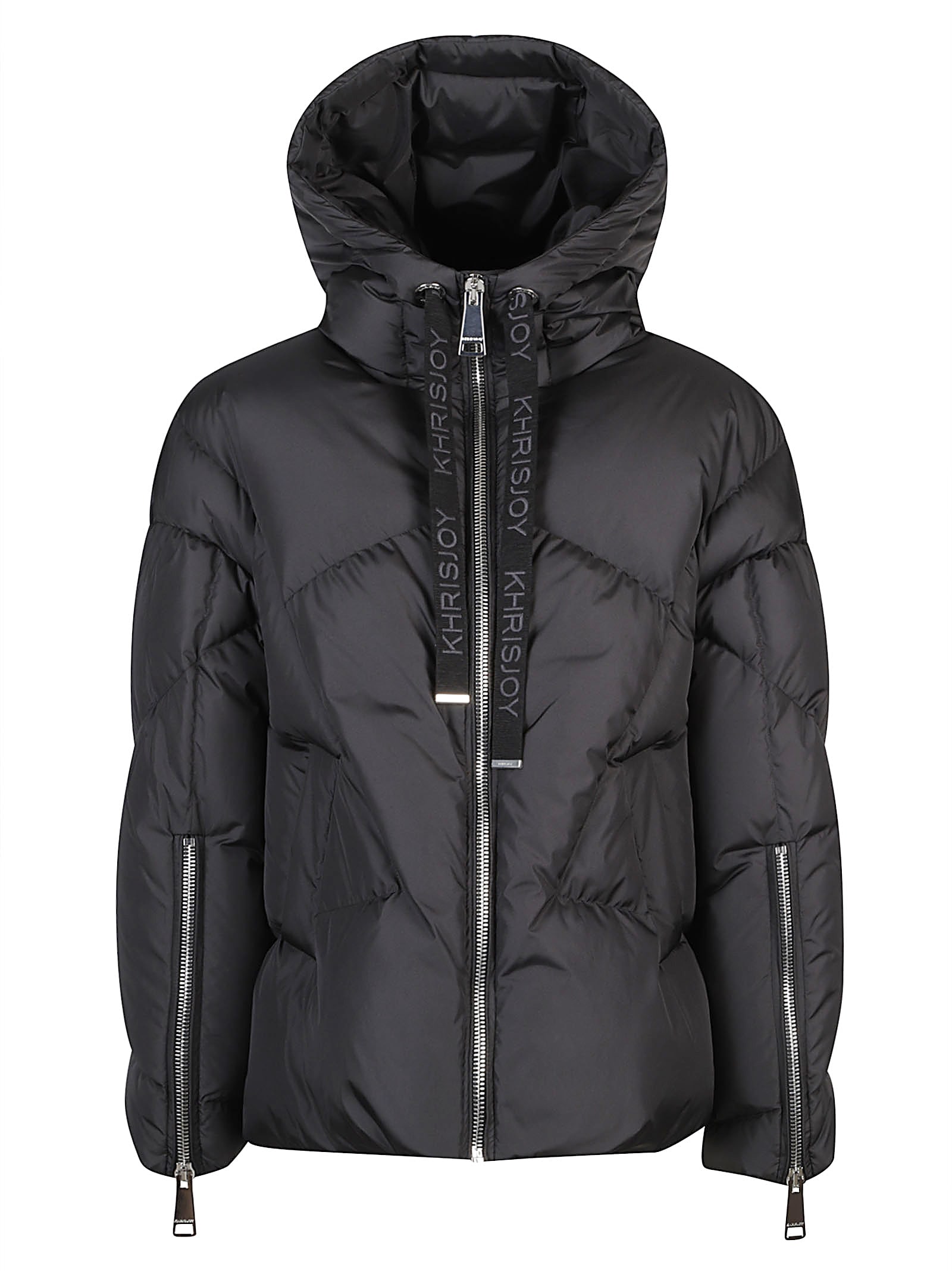 Khrisjoy Khris Iconic Milano Mat Jacket In Black