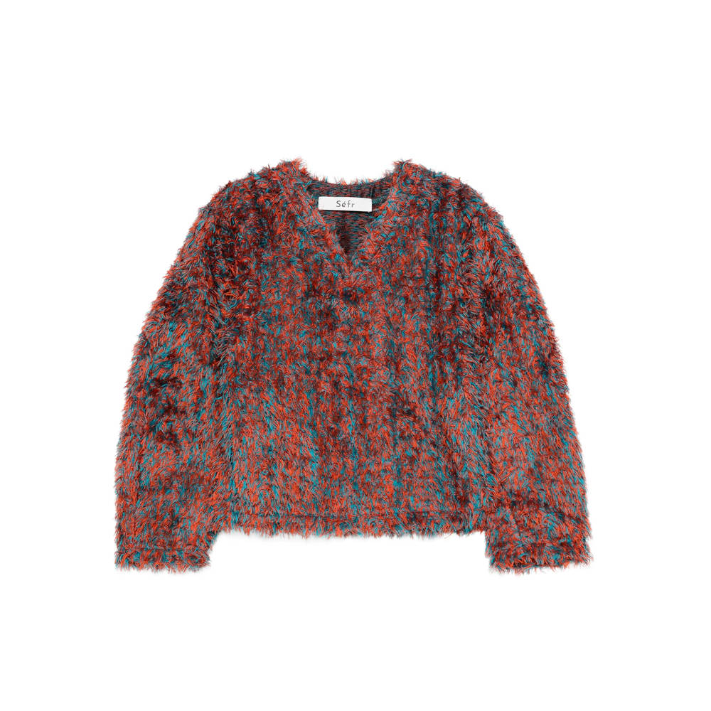 Séfr Long-sleeved Sweater In Multi