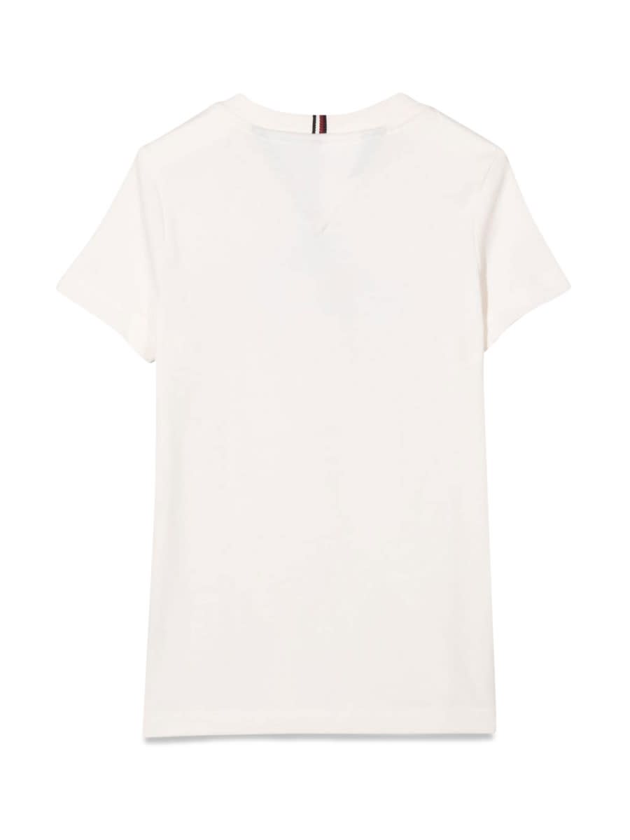 Shop Tommy Hilfiger M/c Varsity T-shirt In White