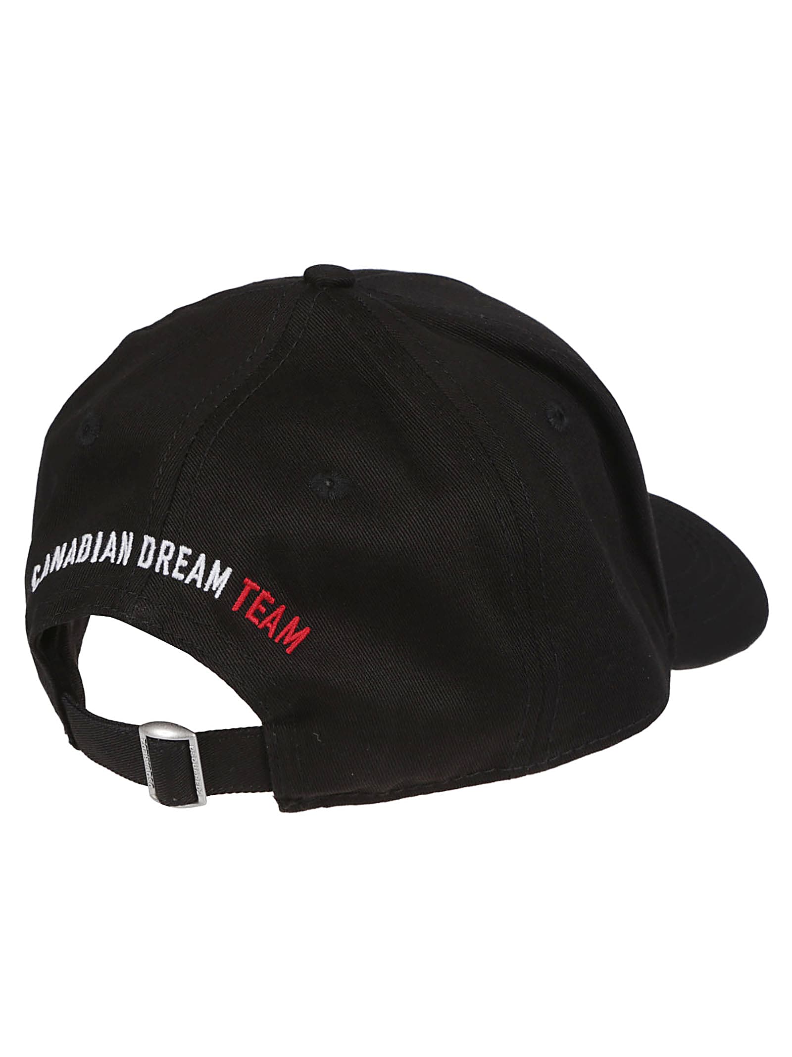 Dsquared2 Logo Baseball Cap In Nero