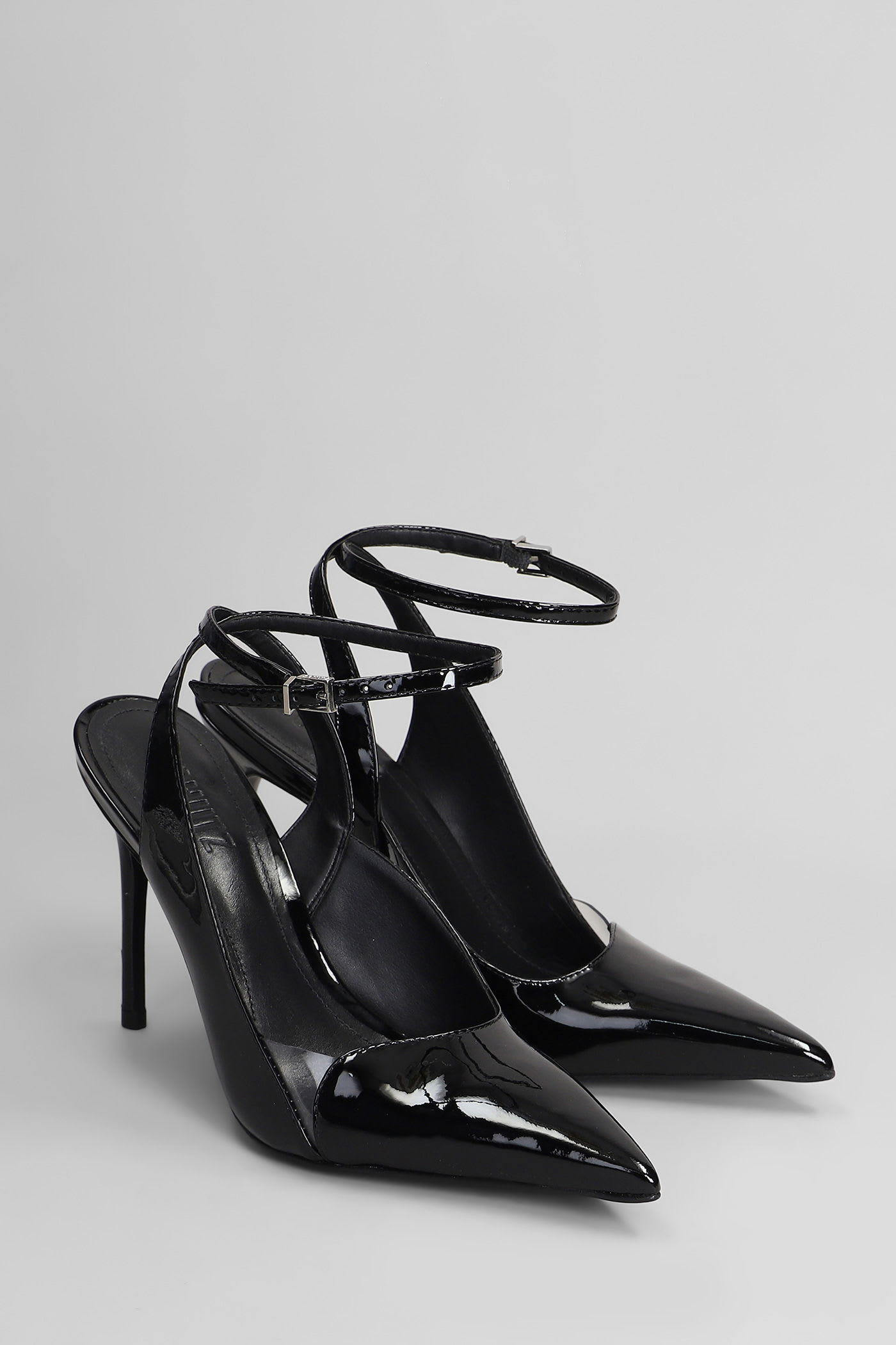 Schutz Pumps In Black Patent Leather In Black