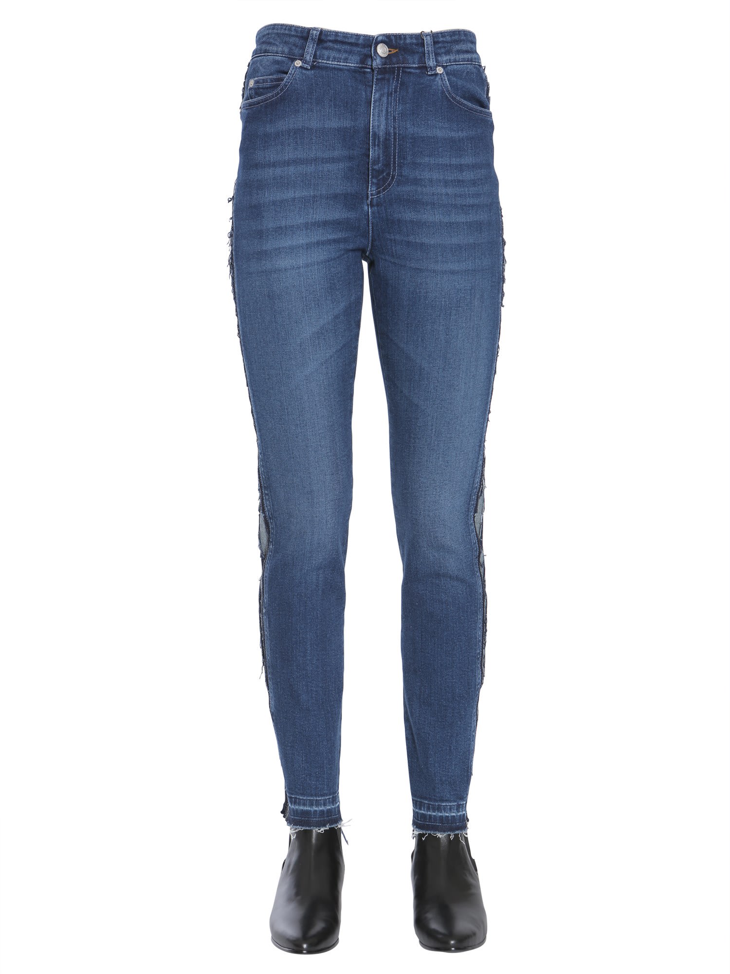 Alexander McQueen Jeans With Side Band
