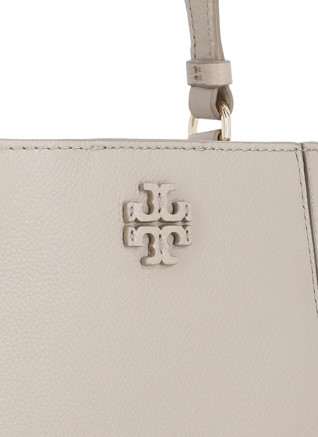 Shop Tory Burch Mcgraw Bag In Beige