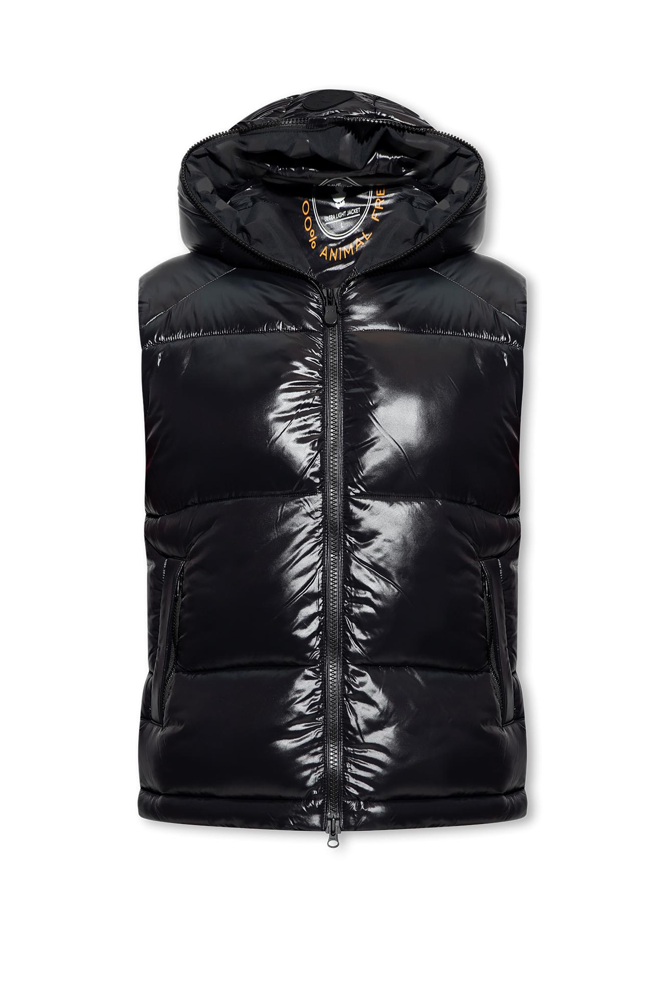 Shop Save The Duck Dexter Quilted Vest In Black