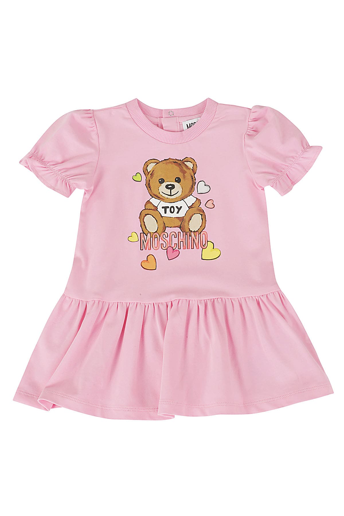 Moschino Babies' Dress In Sweet Pink