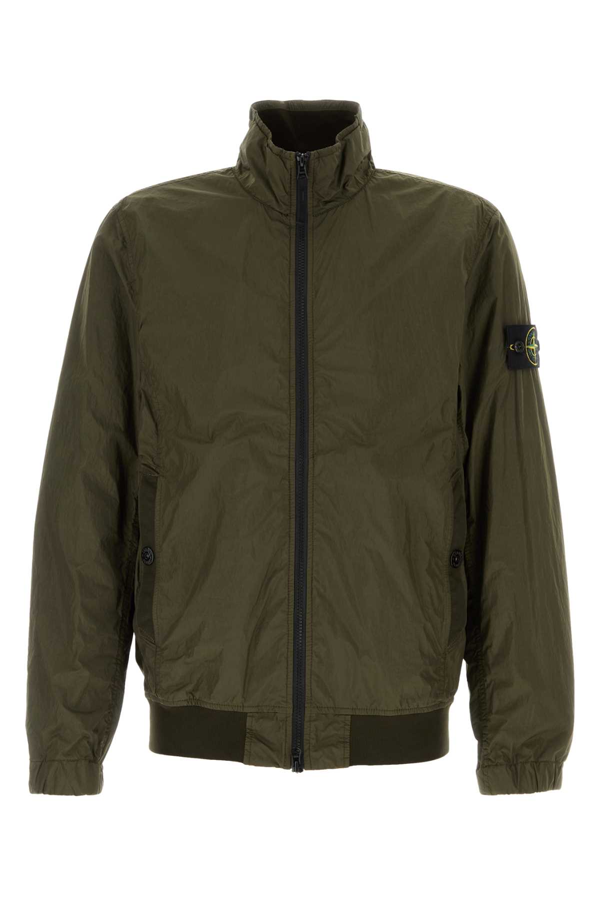 Army Green Nylon Jacket