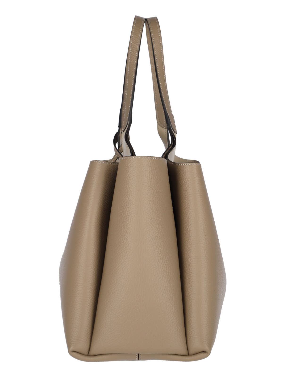 Tod's Medium Tote Bag In Beige