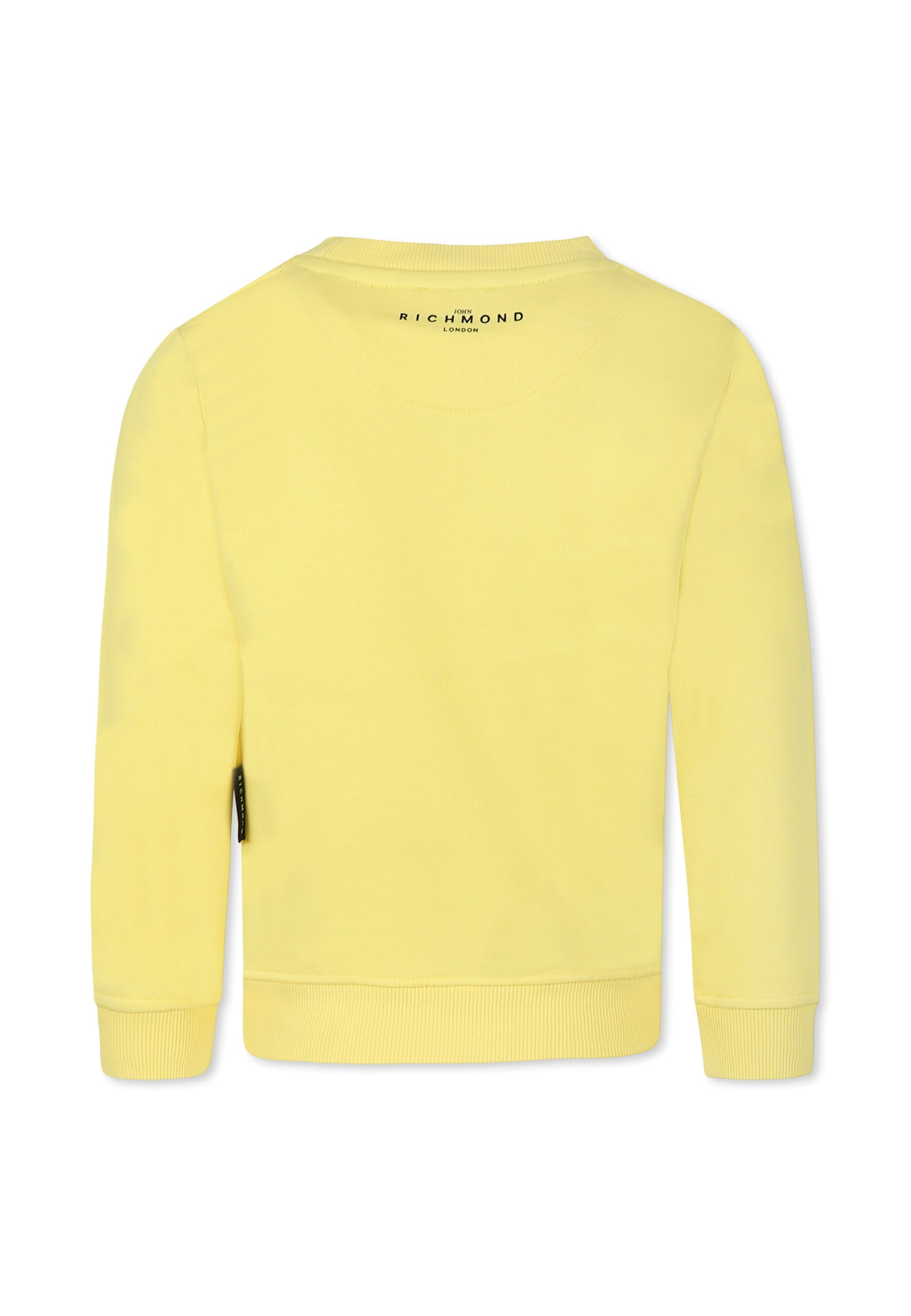Richmond Yellow Sweatshirt For Boy With Logo In Yellow
