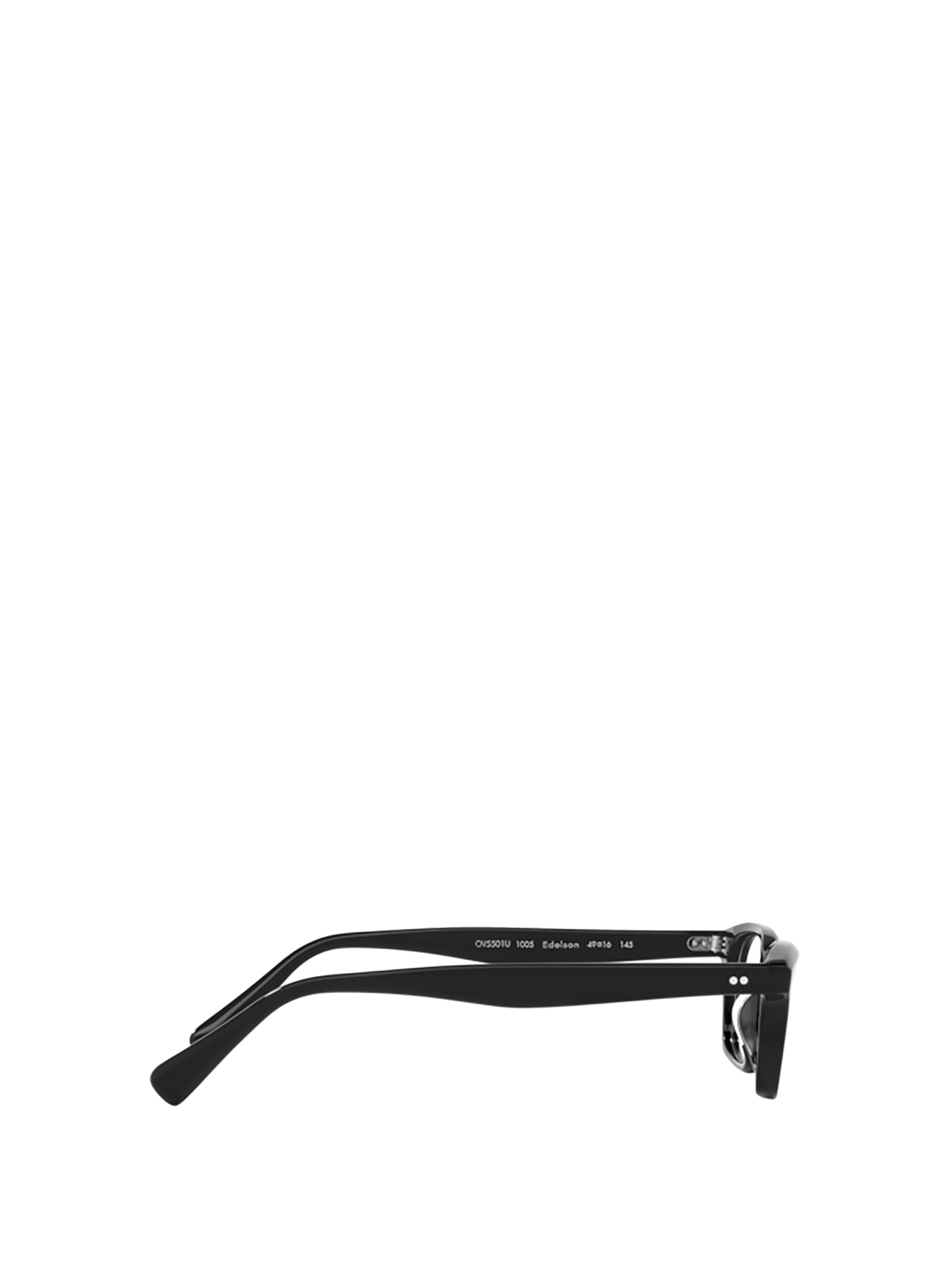 Shop Oliver Peoples Ov5501u Black Glasses