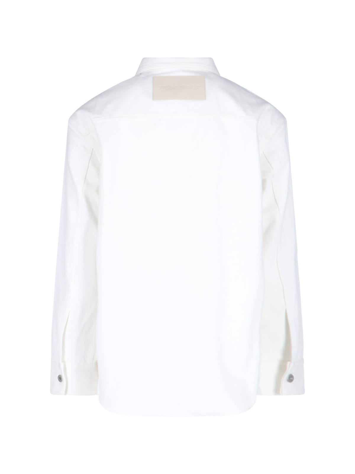 Jil Sander Buttoned Shirt In White