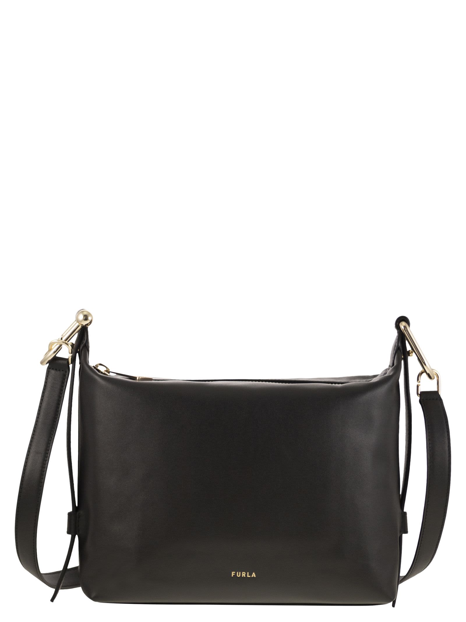 Furla M Shoulder Bag In Black