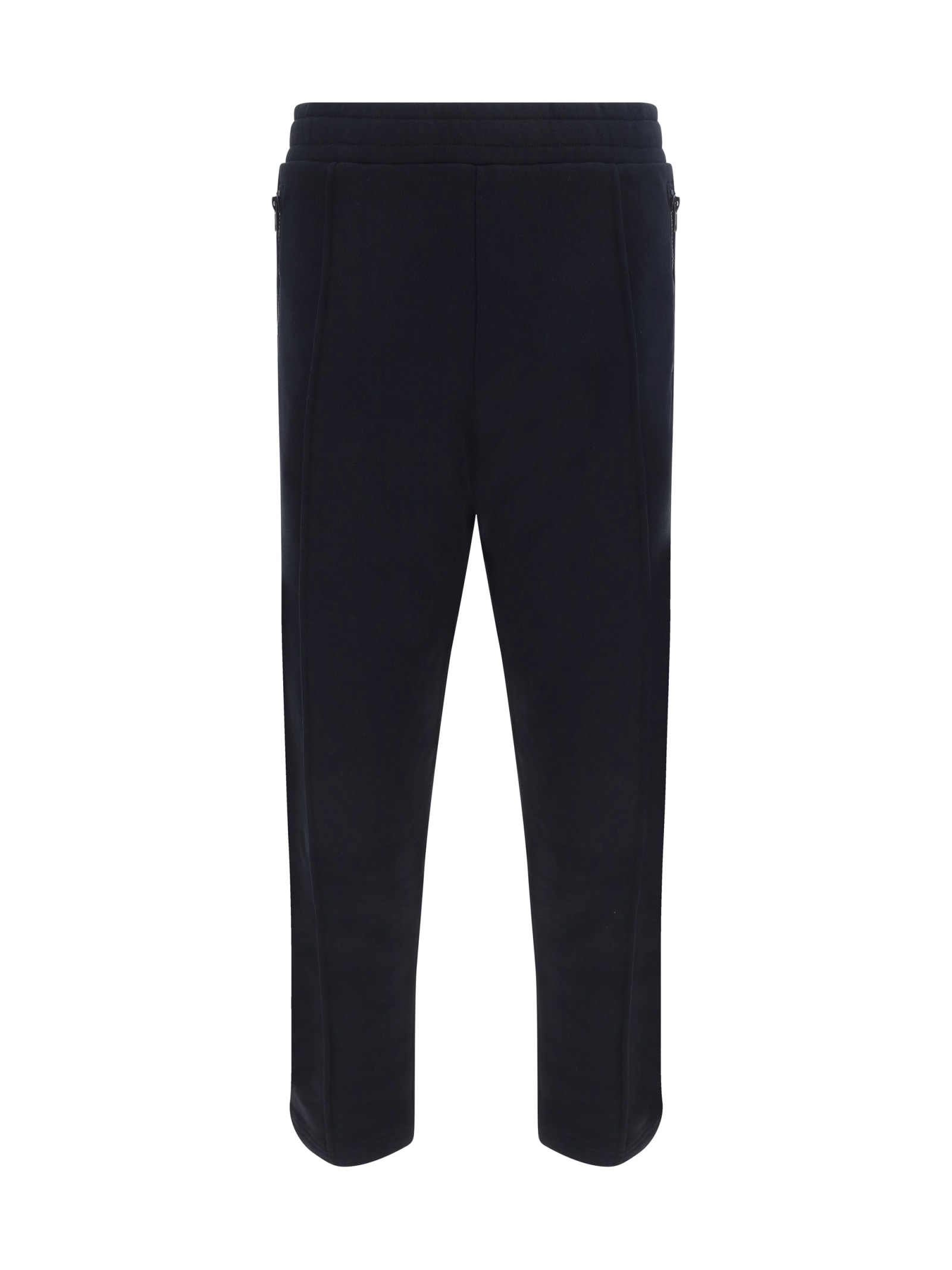 Shop Moschino Sweatpants In Multi/black