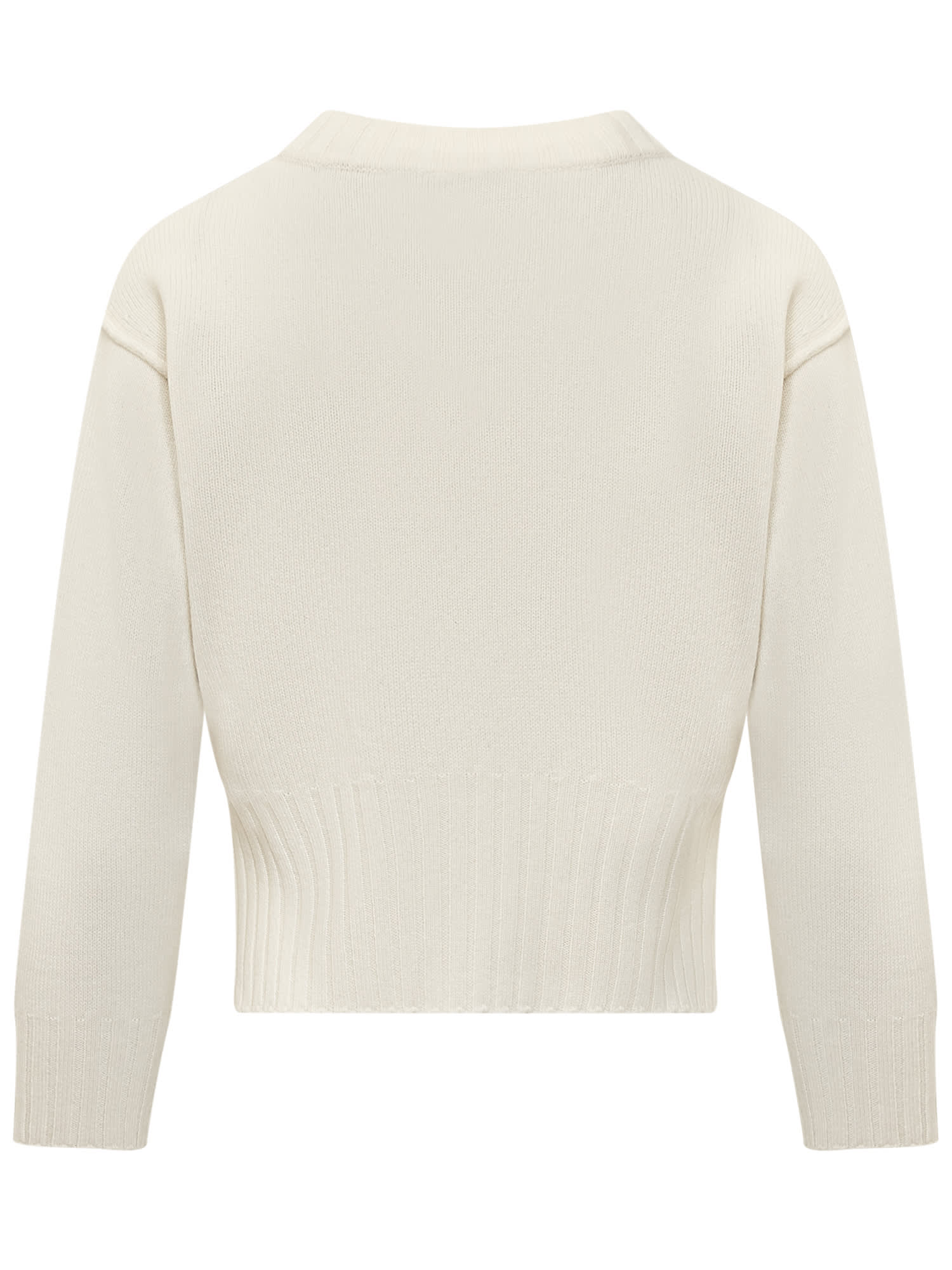 Shop Loulou Studio Sweater In Ivory