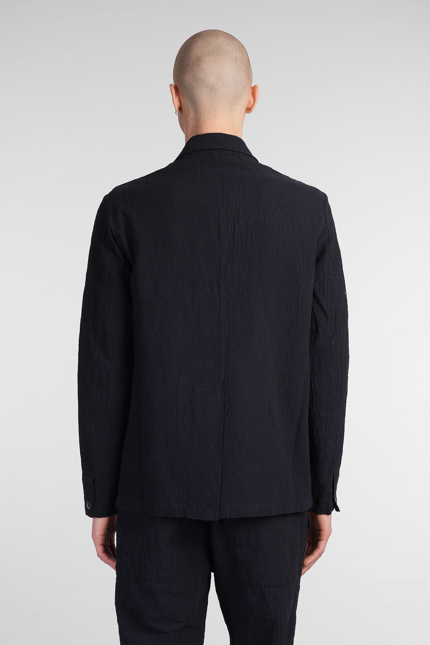 BARENA VENEZIA REFADA BLAZER IN BLUE COTTON 